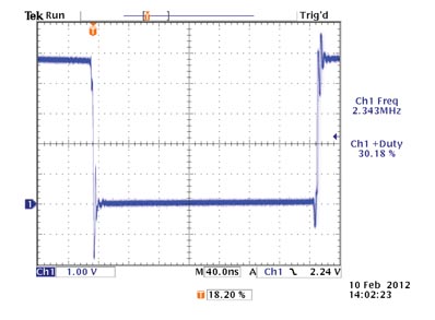 Buck regulator switching